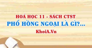 Phương pháp phổ hồng ngoại (IR) là gì? Bảng tín hiệu phổ hồng ngoại của một số nhóm chức cơ bản - SGK Hoá 11 chân trời sáng tạo